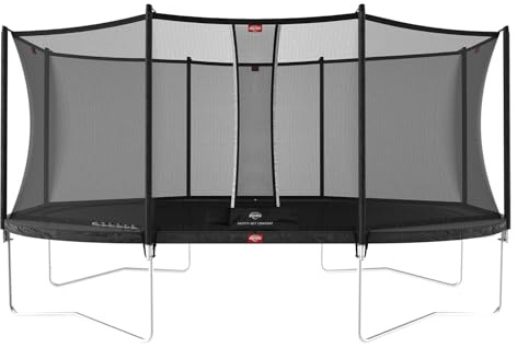 BERG Grand Favorit Regular Trampolin oval 520 cm Grau