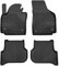MOTOS Gummimatten Auto Fussmatte passend für SEAT Altea 2004-2015 Abstand zwischen den Befestigungen auf der Fahrerseite 31,5 cm und auf der Beifahrerseite 30,4 cm