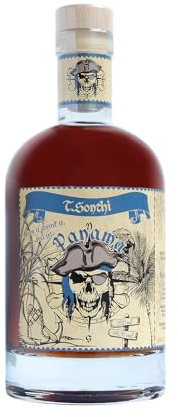 T.Sonthi Panama - Premium Spirituose auf Rumbasis - hergestellt aus 12 Jahre gelagertem Rum aus Panama - 700ml - 44,3% Vol.
