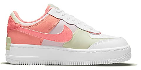 Nike Chaussures Air Force 1 Shadow pour femme, blanc/Magic Ember, pointure 42,5