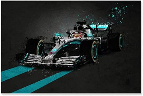 BLIJR Puzzle für 500 Teile Lewis Hamilton Formel-1-Plakat Holz Puzzlespiel Erwachsenen und Kinder puzzle Poster 500 Piece 20.4x15inch(52x38cm) Kein Rahmen