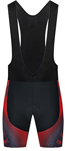 PRIOKNIKO Salopette da Ciclismo da Uomo Bike 20D Padded Bib PRO MTB Road Bicycle Uomo Pantaloncini da Ciclismo da Donna,A-2,4XL