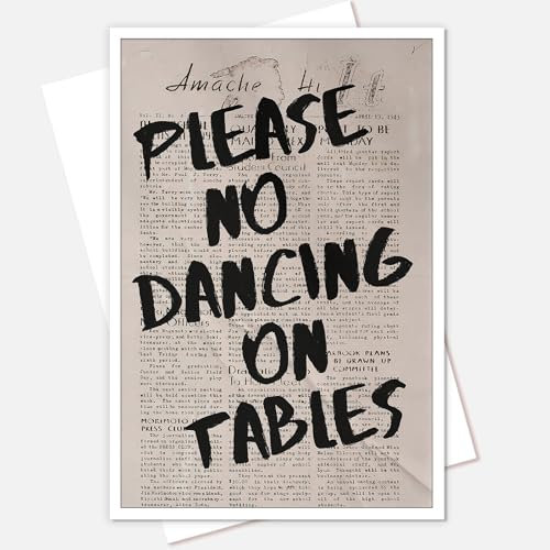 Poster im Retro-Stil der 70er Jahre, Please No Dancing On Tablets, trendig, ästhetisch, Vintage-Zeitungsposter, psychedelischer Druck, Leinwand, adrett, Wohnzimmer, Schlafzimmer, Dekoration, 30,5 x