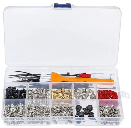 362 Pcs Computer PC Spacer Screws Assortment kit,Computer Screws Set-Standoffs Screws for Personal Computer Case/Notebook/HardDrive/HDD/SSD/Fan/Power/Graphics/CD-ROM