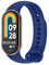 OcioDual Correa de Recambio Compatible con Xiaomi Mi Band 8, de color Azul Noble, Pulsera de Repuesto de Silicona Suave Flexible Sport Goma Transpirable