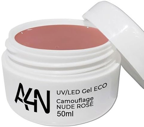 Gel für Nageldesign UV/LED Gelsets Gelnägel Nagelgel Nagelmodellage Babyboomer Gel Camouflage Gel (Camouflage Nude Rosé 50ml)