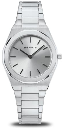 BERING Damen Uhr Quarz Movement - Classic Collection mit Edelstahl und Saphirglas 19632-700 - 3 ATM