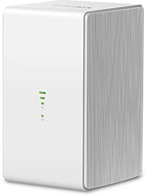 (Ricondizionato) Mercusys MB110-4G Router 4G con sim LTE Wireless 300Mbps, Modem 4G, Porta LAN/WAN, Senza Configurazione, Antenne Interne, Porte Antenna Esterna, Compatibile con Tutti Gli Operatori