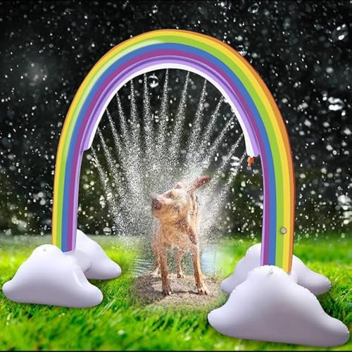 Doggy Sprinkler Tunnel - Entertain Your Dog All Summer With This Fun Doggy Sprinkler Tunnel - Perfect For Any Dog Owners Garden To Keep Them Cool And Satisfied.