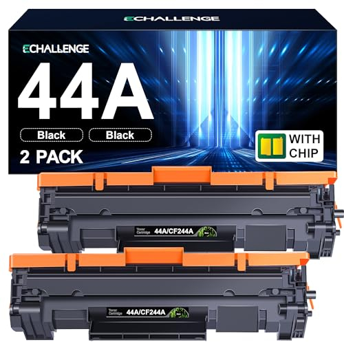 ECHALLENGE CF244A 44A Toner Schwarz Kompatibel für HP 44A für HP Laserjet Pro M15w Toner Toner für HP Laserjet MFP M28w M28a M28 Laserjet Pro M15w M15a M15 Drucker (Schwarz, 2er-Pack