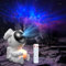 Hauibela Astronaut Galaxy Projector Night Light, LED Starry Sky Projection Lamp with Nebula, Timer, Remote Control and 360 Rotation, Mood Light for Bedroom, Kids, Adults