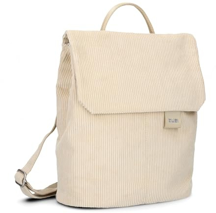 Zwei Damen City-Rucksack Mademoiselle.M MR8 4 Liter weiches Kunstleder, Magnet-Verschlussklappe, Hauptfach mit Reißverschluss, gepolstertes Trennfach für Tablet, Rückenpolsterung