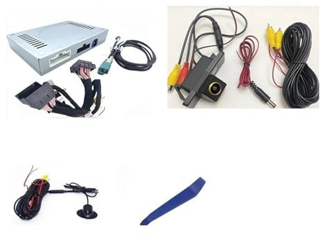 Rückfahrkamera Set Für Peugeot Für Expert 2017-2023 Bildschirm HD Vorne Rückansicht Backup Kamera Parkplatz Reverse Kit Spezielle Rückfahrkamera(Rear Camera Kit,After 3 17-23)