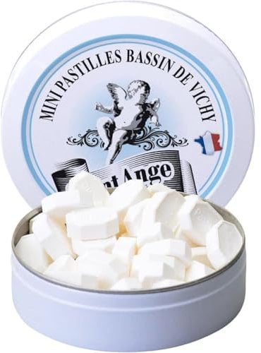 Saint-Ange Mini Pastilles Menthe du Bassin de Vichy - Mini Pfefferminz Pastillen aus Vichy/Frankreich 50g
