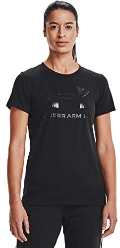 Under Armour T-Shirt Noir Femme Live Sportstyle Graphic Noir M
