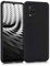 kwmobile Handyhülle kompatibel mit Xiaomi Mi 10 Lite (5G) Hülle - Handy Case aus weichem Silikon in Schwarz matt