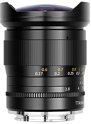 TTArtisan 11mm F2.8 Full Frame Ultra-Wide Fisheye Manual Lens for Sony E Mount
