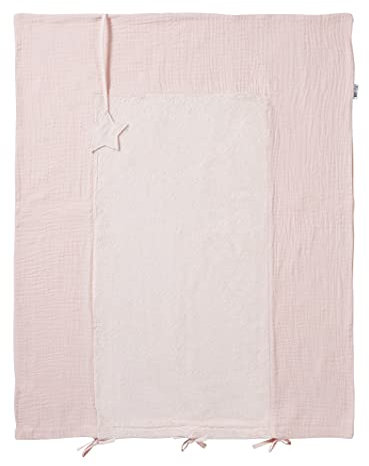 Housse de matelas à langer (Rose blush)
