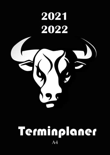 Terminplaner 2021 2022 A4: Buchkalender, vertikal mit der Zeit / wochenplaner 21 - 22 , von Juni 2021 bis 2022 Juni, Jahresplaner kalender , Kalenderbuch Schwarz