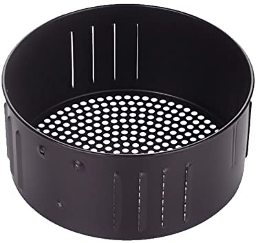 Air Fryer Replacement Basket, Food Basket Baking Basket Non-Stick Fry Basket Air Fryer Accessories, Air Fryer Baking Pan Dish Air Fryer Accessory Basket Pot Food Safe for Air Fryer Oven