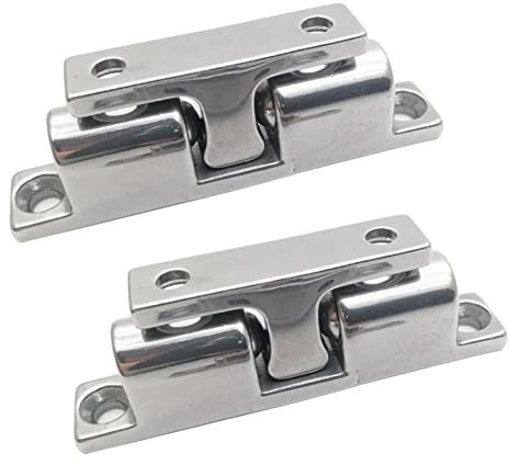 Solid Stainless Steel Cabinet Door Catch,glrovazas 2Pcs Cabinet Latch Roller Catch Furniture Cabinet Door Dual Ball Tension Latch Closet Ball Roller Catch Latch with Screw (50mm)