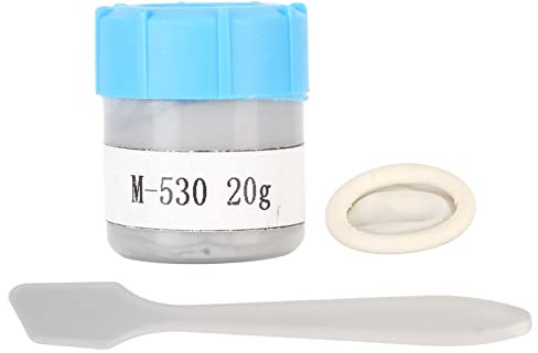 Tnfeeon Wärmeleitpaste, Metallfrei, Vielseitig Einsetzbar, 3,2 W/m.k. Thermische Computerpaste, Sicher und Zuverlässig für Chipsatz (20g)