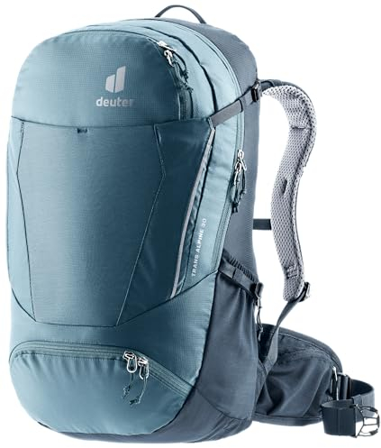 Deuter Herren Trans Alpine 30 Fahrradrucksack, Atlantic-ink, 30 L