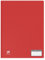 OXFORD Protège-Documents Memphis A4 40 vues / 20 pochettes Couverture Polypro Rouge