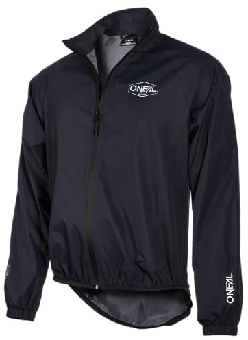 O'NEAL | Mountainbike-Regenjacke | Mountainbike MTB Downhill BMX | Wasserabweisend & atmungsaktiv, Elastische Bündchen, verschweißte Nähte | Breeze Rain Jacket | Erwachsene | Neon-Gelb