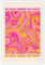 Liyark Gradient Psychedelic Aura Angel Numbers Inspirational Canvas Wall Art Funky Pink And Orange Poster Trendy Colorful Abstract Prints Minimalist Home Dorm Wall Decor 30,5 x 40,6 cm ungerahmt