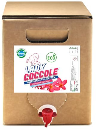 Lady coccole ecological system ammorbidente lavatrice alla Spina 10Kg ecologico pepe rosa e patchouli