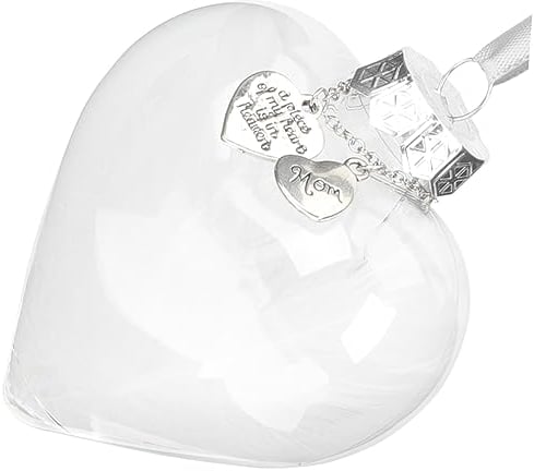 HOMSFOU Weihnachtskugeln Gedenkgeschenke Dekorationen für zu Hause Wohnkultur Weihnachtssto Herz hängende Kugel Plume Herz Kugel. Herzkugel für Baum Haushalt Anhänger Christbaumkugel Lob