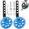 Stützräder Kinderfahrrad,Fahrrad Stützräder für Kinder Hilfsräder für Kinderfahrräder, mit Verstellbarem Fahrradstabilisator Kit,Glitzerndes Rad,für 12,14,16,18,20 Zoll Kinder Singlespeed Fahrrad Blau