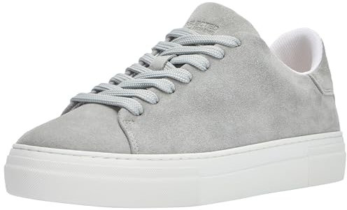 SELETED HOMME Herren SLHDAVID Chunky Suede NOOS O Sneaker, Grey, 45 EU