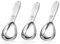 3 Pieces Stainless Steel Coffee Scoops, Short Handle Coffee Scoop Set for Ground Coffee, Tablespoon Measuring Spoons, 2T, 30ml, 3Pcs