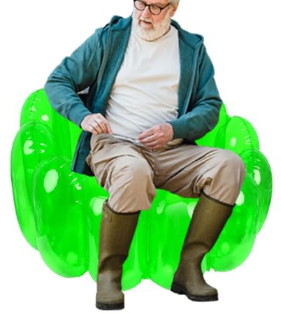 Aufblasbar für Camping, aufblasbares Sofa, tragbares Sofa, Luftsofa, Sitzsack, Luftsofa, Sitzsack, aufblasbare Möbel für Schwimmbäder, Partys im Freien, Wohnzimmer