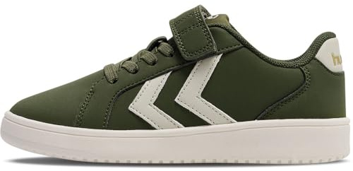 hummel Unisex Kinder Derby Court Jr Sneaker, Winter Moss, 37 EU