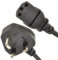 iTechCover 3 Pin UK Mains Adapter/Power AC Cable Lead Compatible with Samsung/Dell/Sony/Panasonic/LG/Toshiba/Acer/Asus/BenQ/LCD Plasma TV and LED Monitor / (1.5m / 4.91ft)