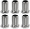 EMSea 6 Tornillos para Colador de Fregadero de Cocina de 1,15 Cm X 2 Cm Tornillos Huecos de Acero Inoxidable para Válvulas de Colador Tapones para Coladores Desagües de Fregadero Y Cocina