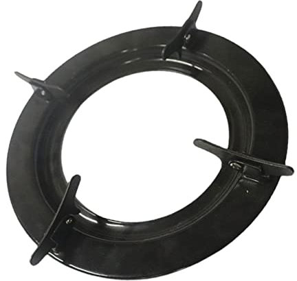 HOLIDYOYO 1 Pieza Soporte De Estufa De Gas Estufa De Gas Wok Soporte para Sartenes Accesorios De Cocina Bastidores De Estufa De Gas Rejilla De Soporte para Sartén Wok Planchar Black