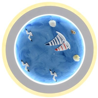 Artibetter 1stück Cartoon Wandlampe Für Kinderzimmer Einzigartige Wandleuchte Im Maritimen Design Warmweißes Licht Für Schlafzimmer Und Flur Dekoration Für Jungen Und Mädchen