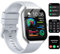 Jugeman Smartwatch Uomo Donna, Smartwatch con Effettua/Risposta Chiamate