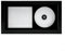 Hasaller CD Frames Handcrafted Solid Wood CD Album Frame Wall Mounting Display Album Frame Album Cover Display Music Collection Showcase with Protective Glass for Music Collection Home Decor
