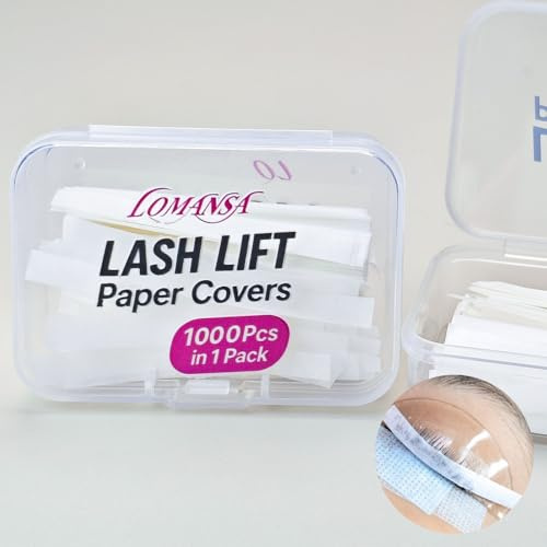 Lomansa Lash Lift Ribbon, Wimpernlifting Zubehör, Lash Lifting Tool | Verhindert das Abprallen der Wimpern, Einmalige Nutzung 1000 Stk.