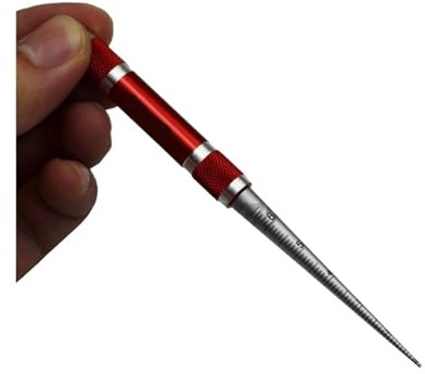 Konische Messlehre Konische Fühlerlehre, Kegel-Zylinderlehre 1-6,5 mm, 3-15, 15-30, 30-45 zur Messung von Lochdurchmessern(1-6.5mm)