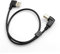 System-S USB A Male 90° Degree Left Angled to USB Type B Male 90° Right Angled Cable 50 cm 10090054901843