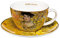 Goebel Artis Orbis Gustav Klimt Adele Bloch-Bauer Teetasse aus Fine Bone China, Maße: Höhe: 6.5 cm / 0.25 l, 66-532-02-1