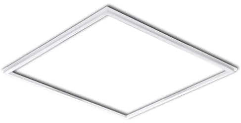Panel LED 48W 4800Lm 4200ºK 60x60Cm Marco Luminoso 40.000H [HO-LPF-6060-48W-W] | Greenice