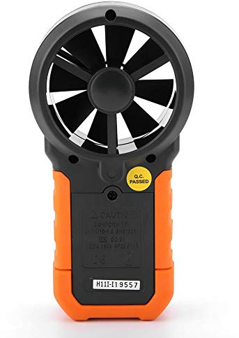 Anemometro digitale, misuratore di multifunzione PM6252A con display LCD per windsurf Deltaplano Surf