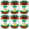 Valle del Crati Nduja-Creme | Würzige Aufstrichcreme | Kalabrischer Nduja mit Chili-Pfeffer | Ideal für Pasta, Pizza, herzhafte Rezepte, Bruschetta, Brot | 6 Gläser à 180gr